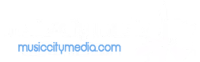 Music city media logo, with musiccitymedial.com.